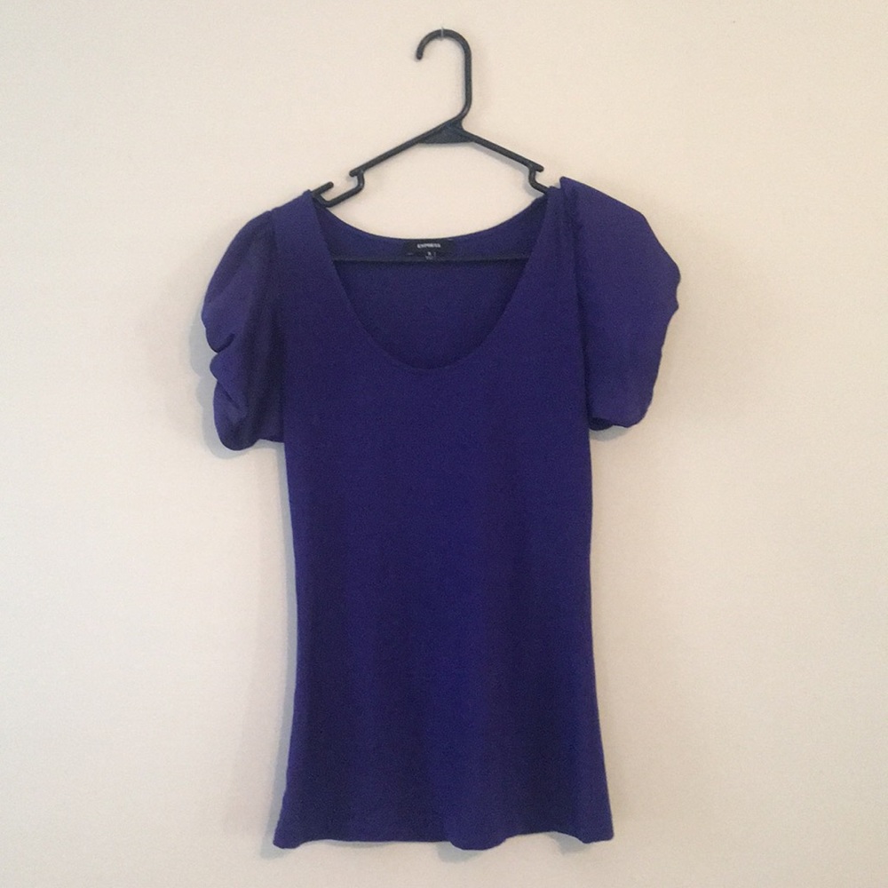 Express Purple Blouse